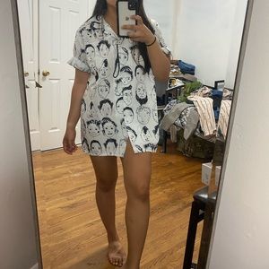 Fun Short-Sleeved Blouse